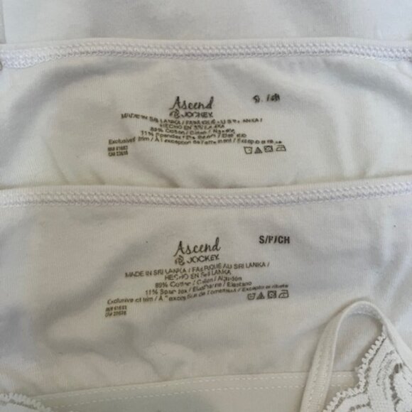 Ascend by Jockey white camisole bundle size S - Picture 5 of 7